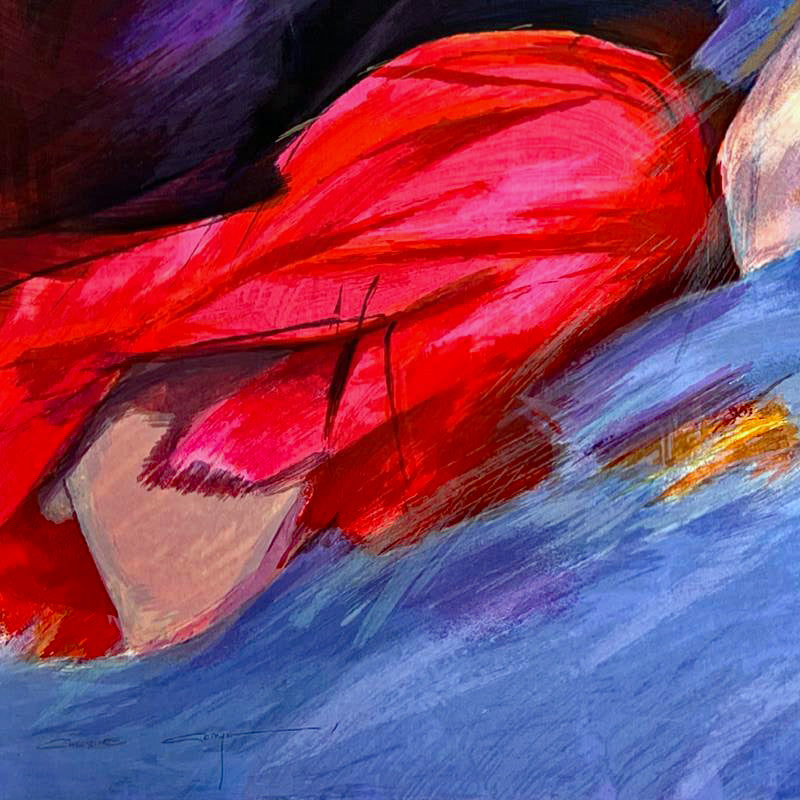 Christine Comyn Untitled Giclée Print on Paper Artist Hand Signed and Numbered