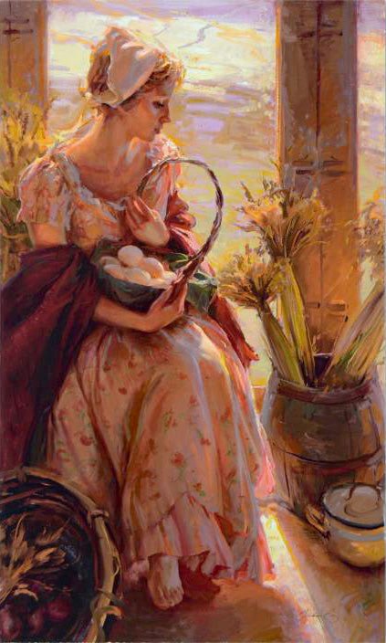 Morning Warmth Dan Gerhartz Giclée on Stretched Canvas Artist Hand Signed and Numbered