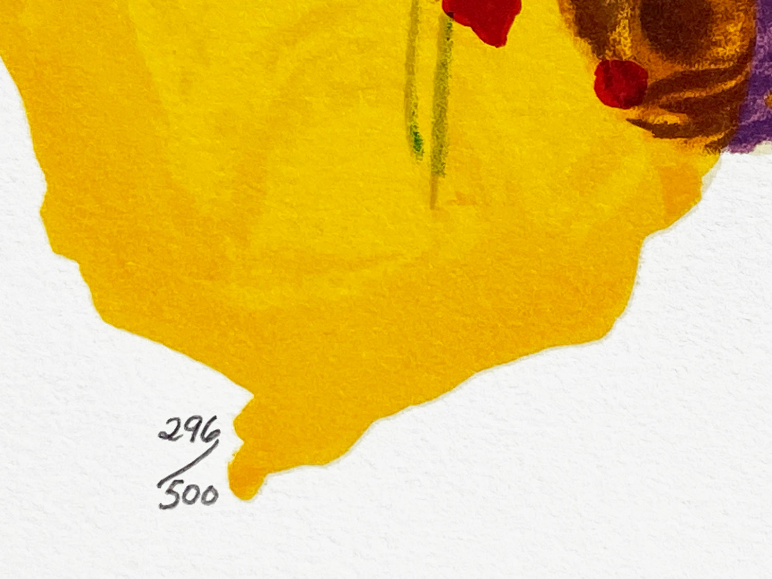 Squeeze The Day-Wednesday Tom Everhart Lithograph on Museum Quality Deckle Edge Paper Signed and Numbered