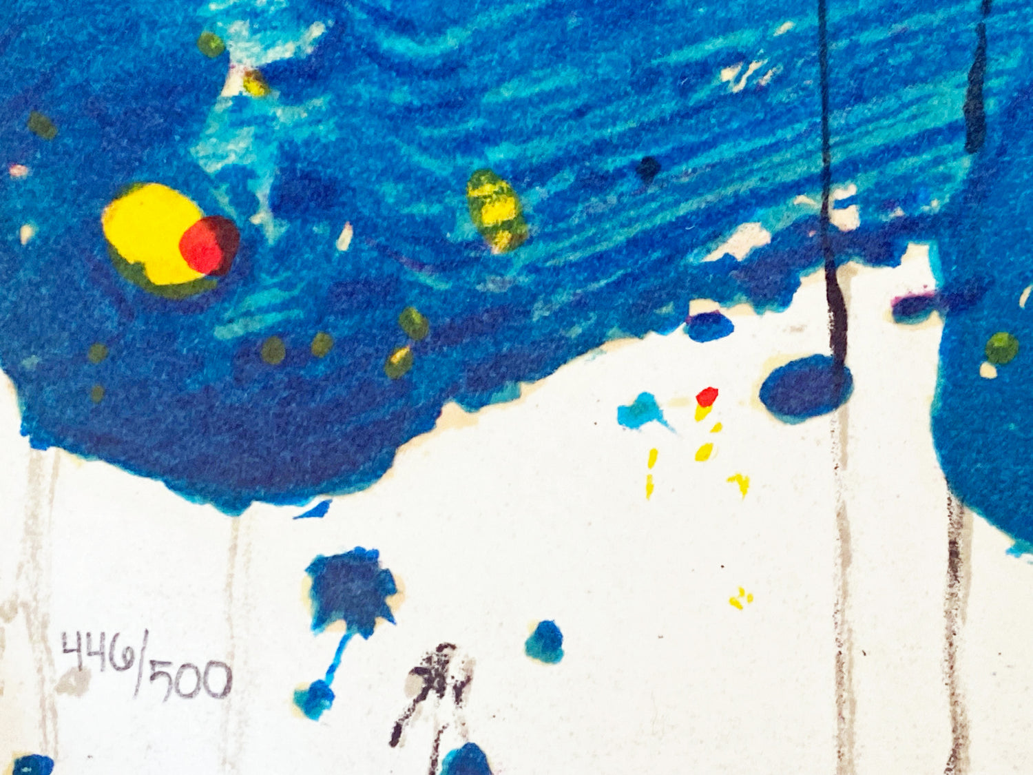 Ace Face Tom Everhart Limited Edition Lithograph Artist Hand Signed and Numbered