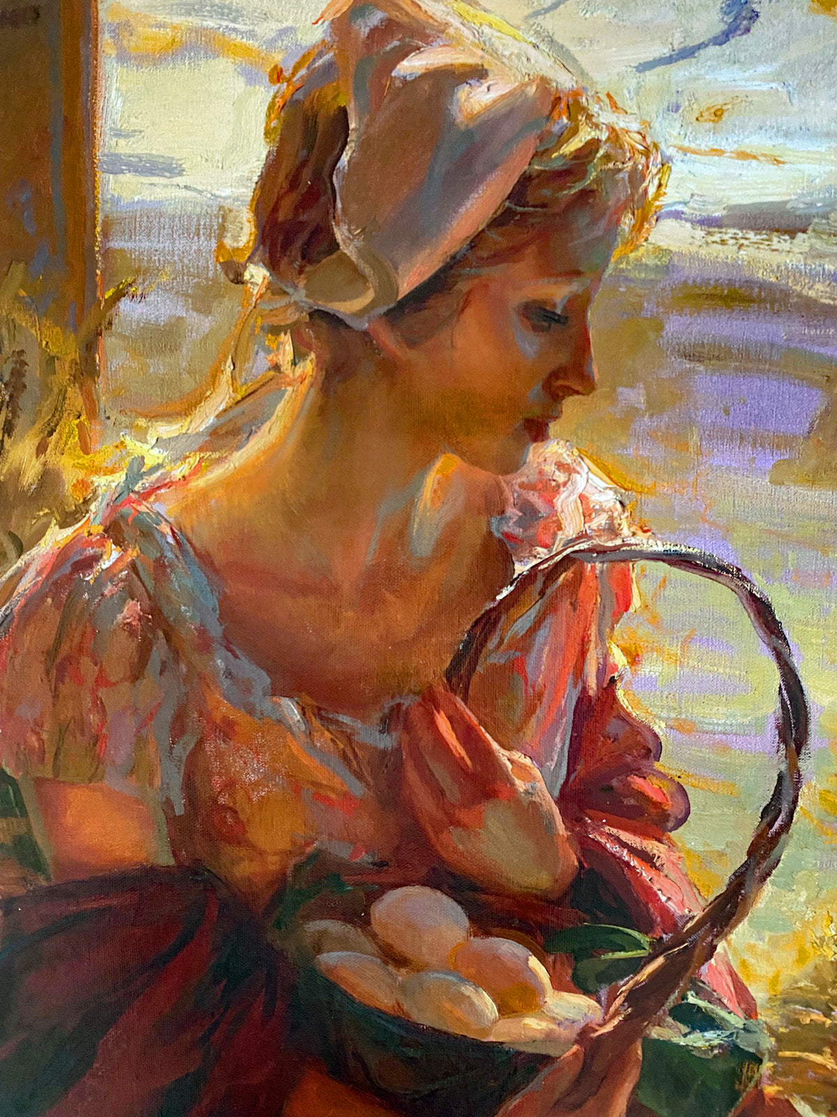 Early Morning Warmth Daniel F. Gerhartz Giclée on Stretched Canvas Artist Hand Signed and Numbered