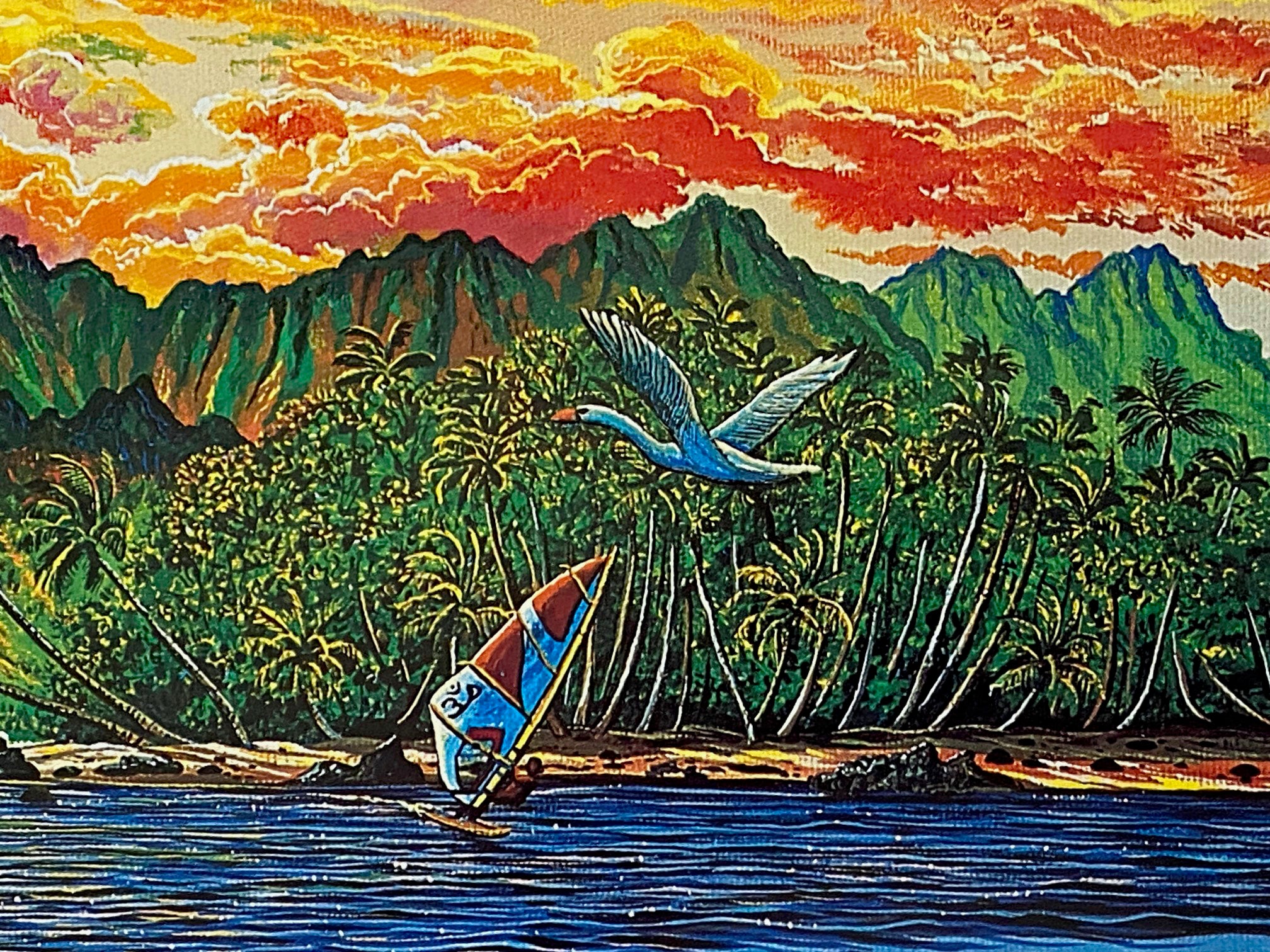 Ring of Life Robert Lyn Nelson Diplomatic Proof Mixed Media Print Artist Hand Signed and Numbered