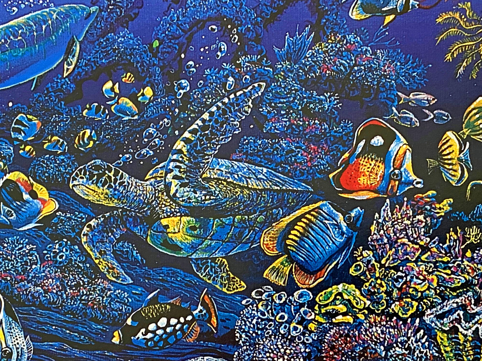 Ring of Life Robert Lyn Nelson Diplomatic Proof Mixed Media Print Artist Hand Signed and Numbered