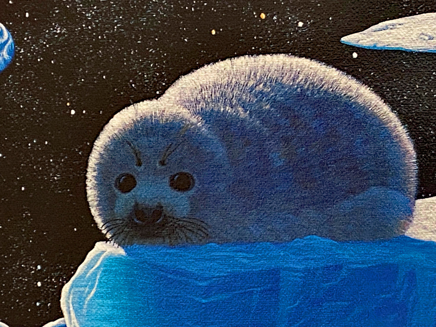 Arctic Dream William Schimmel Canvas Giclée Print Artist Hand Signed and Numbered