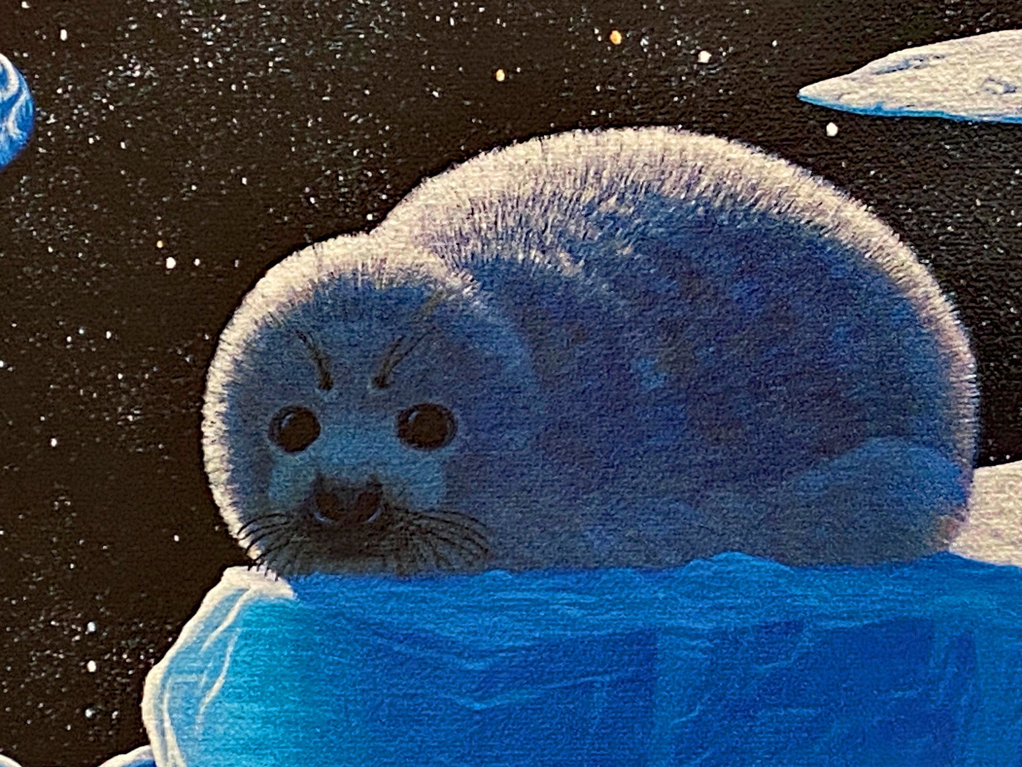 Arctic Dream William Schimmel Canvas Giclée Print Artist Hand Signed and Numbered