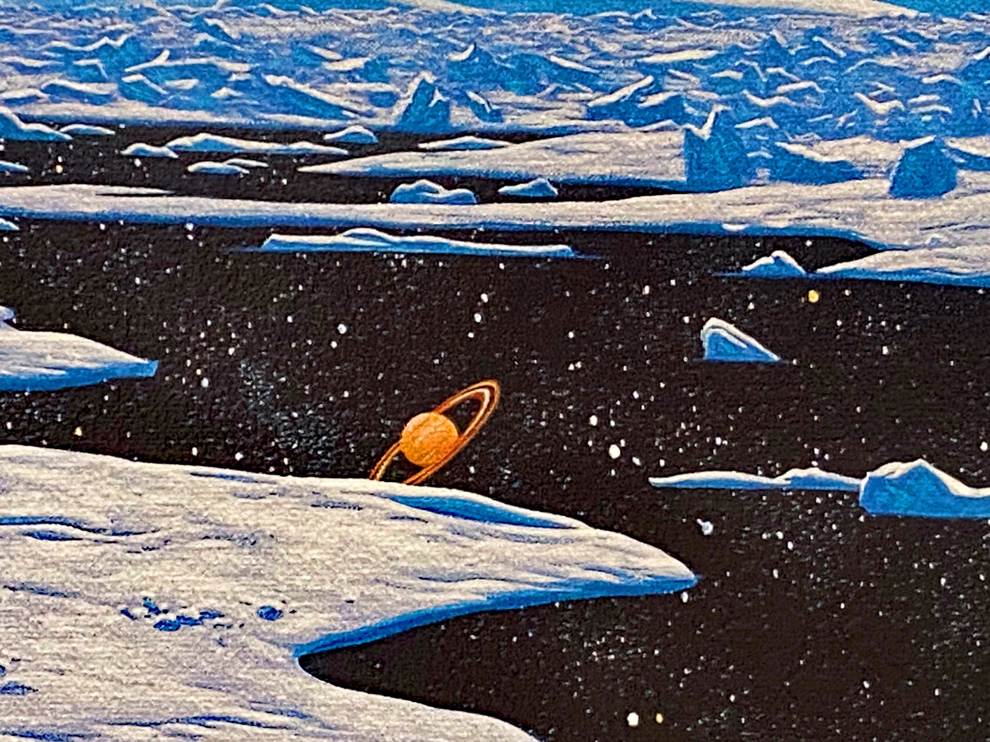 Arctic Dream William Schimmel Canvas Giclée Print Artist Hand Signed and Numbered