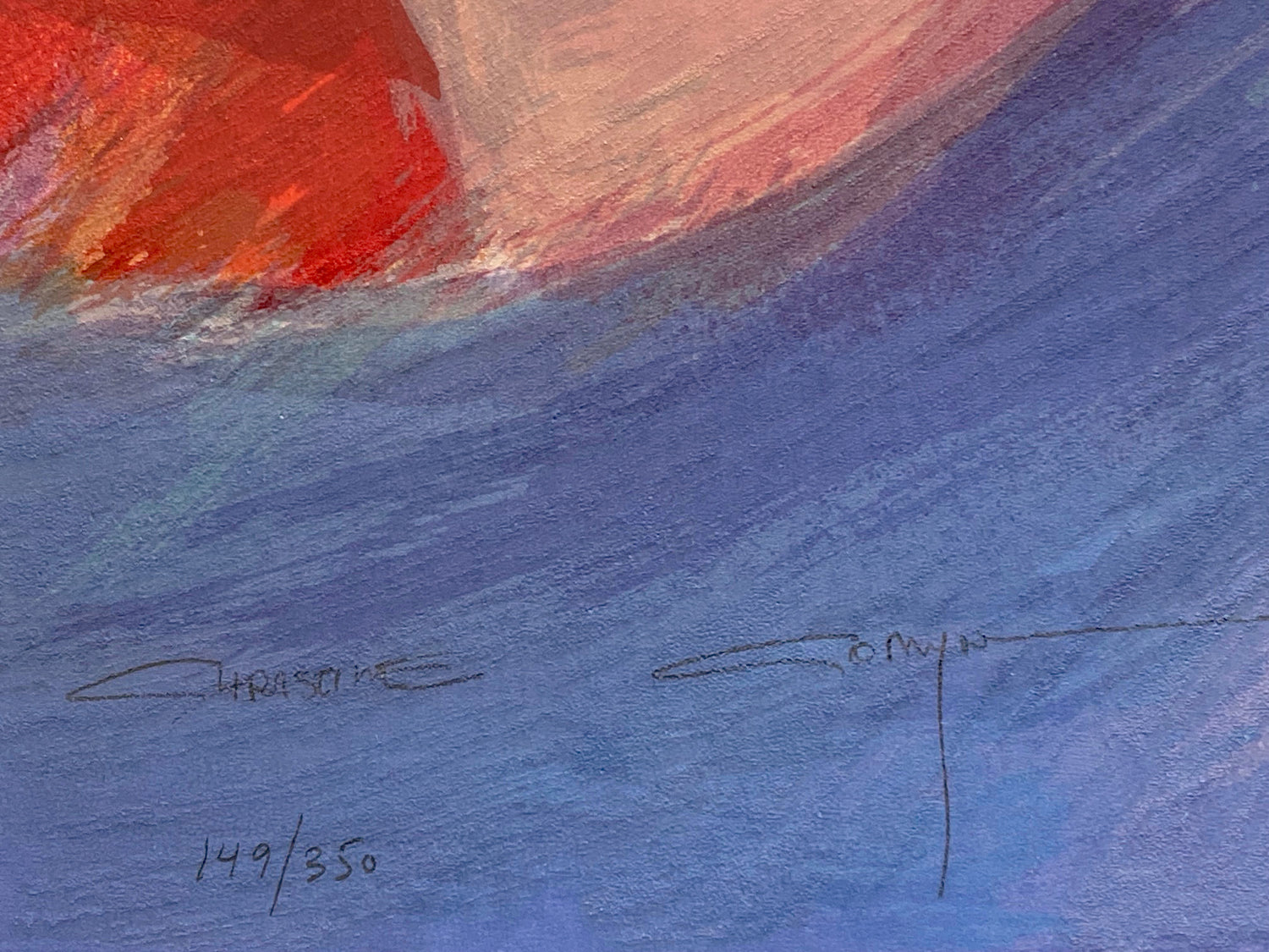 Christine Comyn Untitled Giclée Print on Paper Artist Hand Signed and Numbered