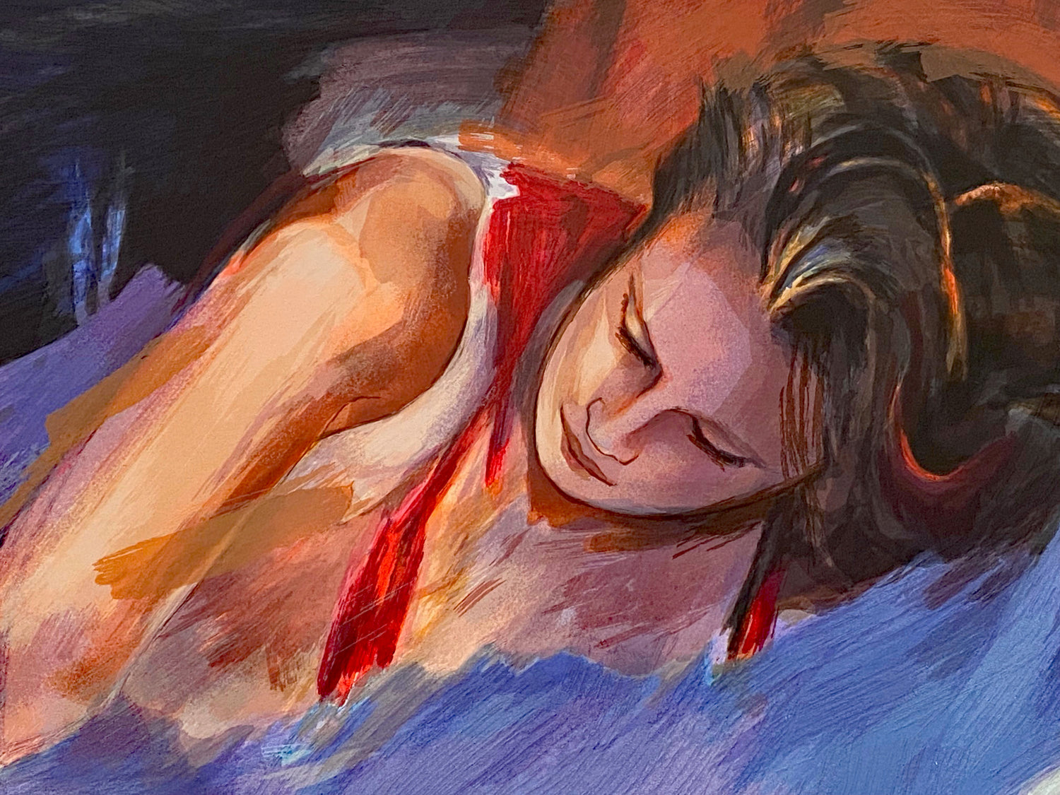 Christine Comyn Untitled Giclée Print on Paper Artist Hand Signed and Numbered