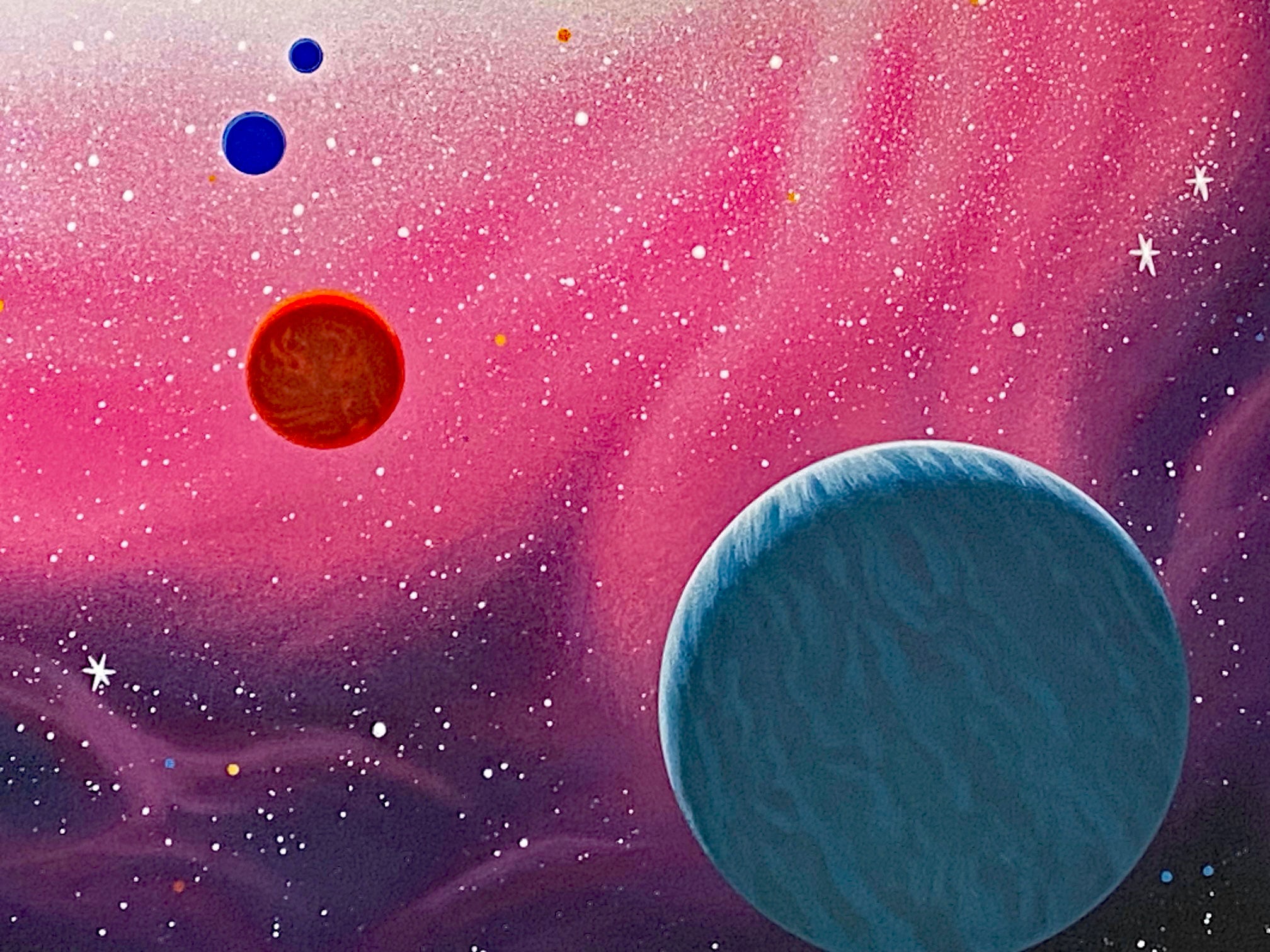Born of the Stars William Schimmel Artist Proof Serigraph Print Artist Hand Signed and AP Numbered