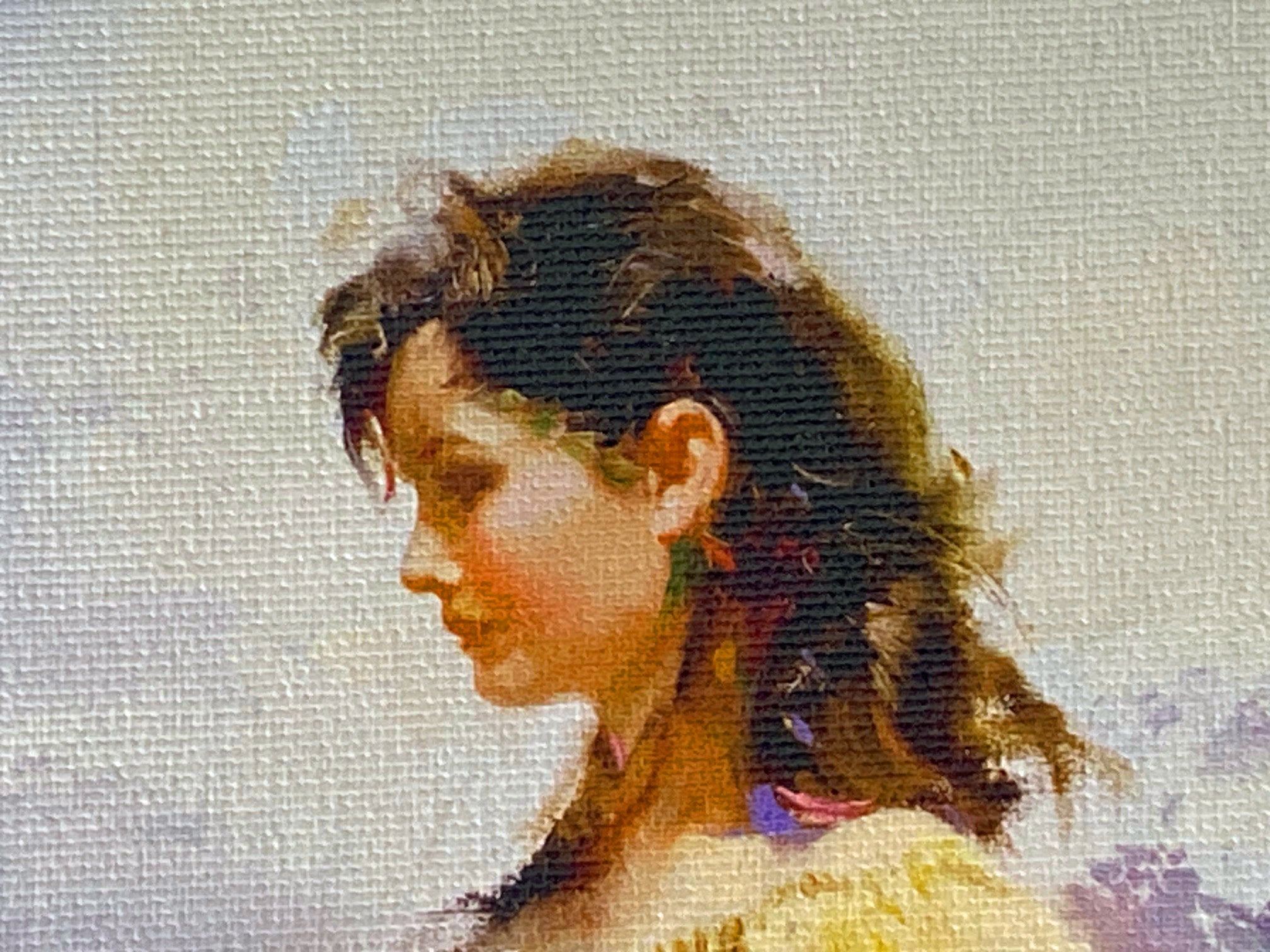 Birds of Paradise Pino Daeni Giclée Print on Canvas Artist Hand Signed and Numbered