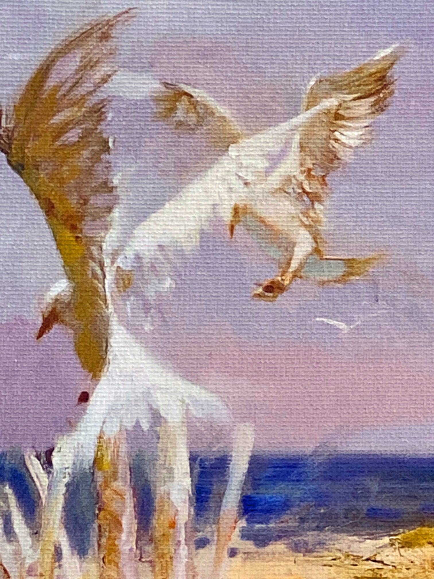 Birds of Paradise Pino Daeni Giclée Print on Canvas Artist Hand Signed and Numbered