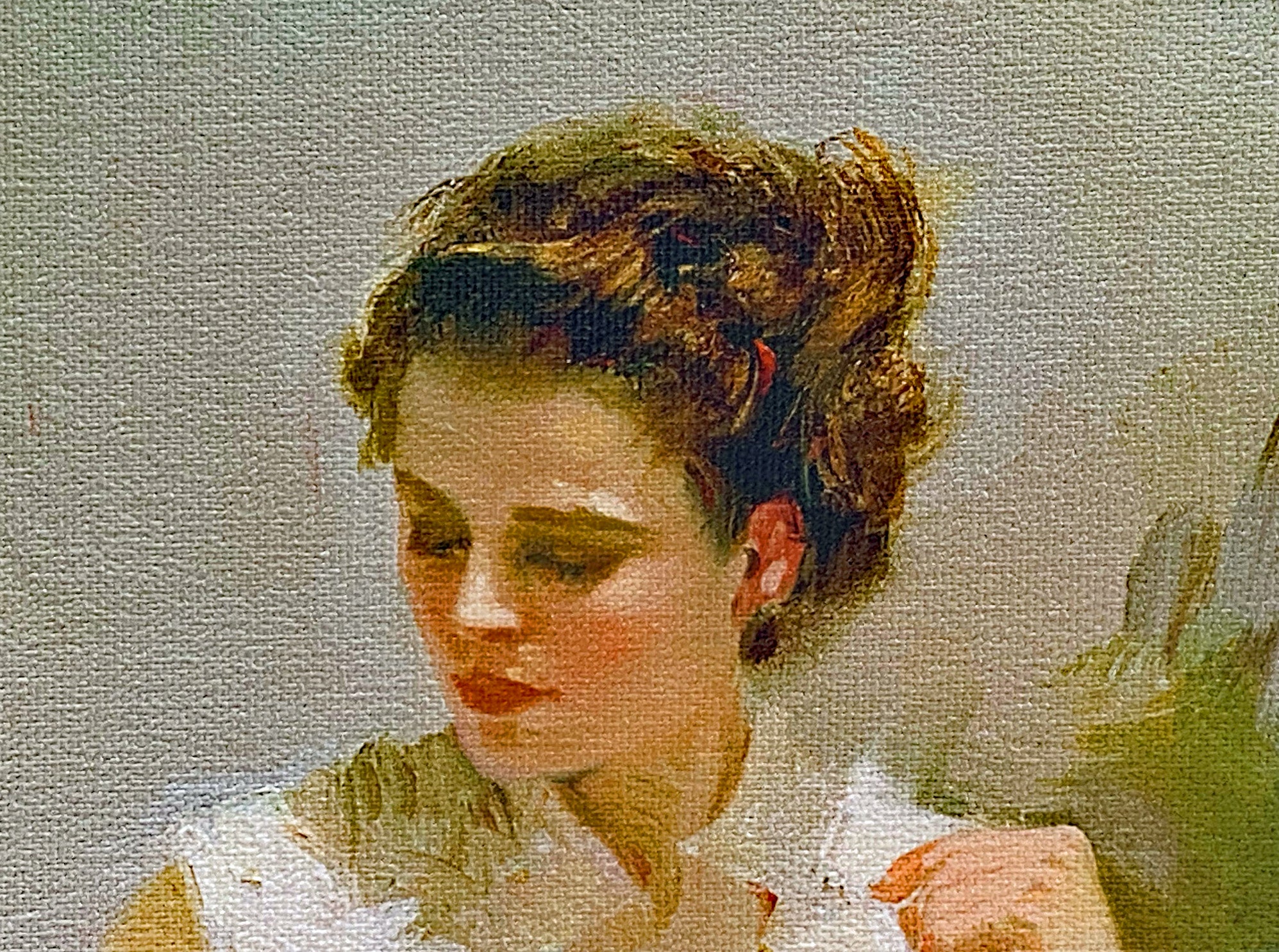 A Soft Place In My Heart Pino Daeni Canvas Giclée Print Artist Hand Signed and Numbered