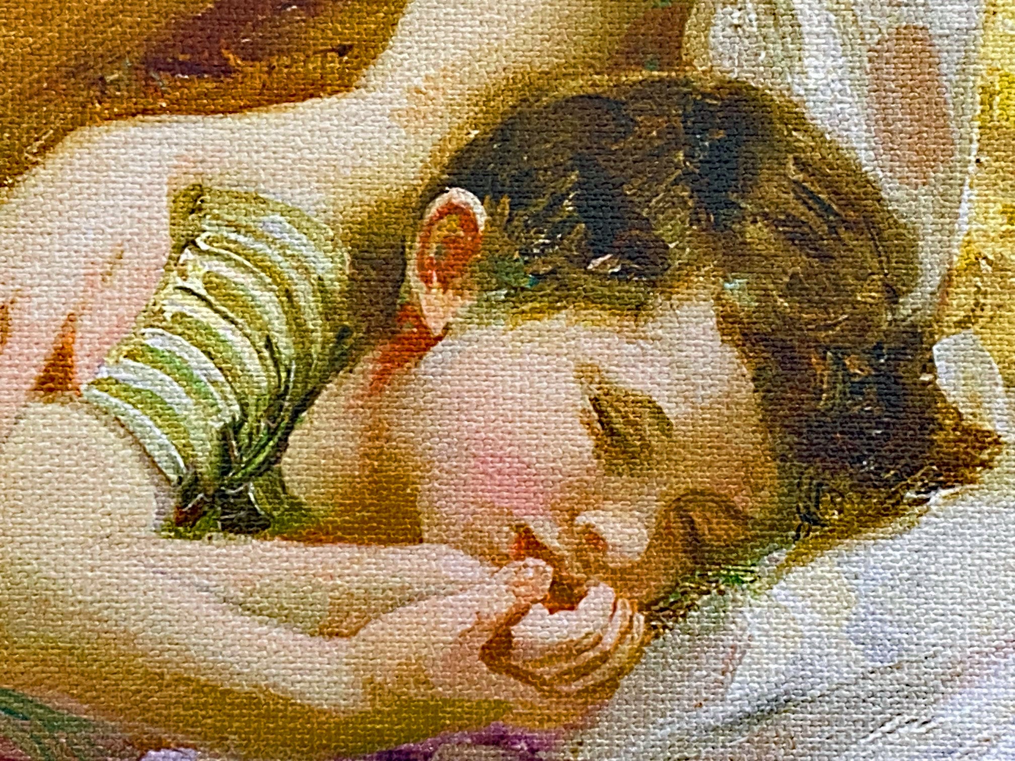 A Soft Place In My Heart Pino Daeni Canvas Giclée Print Artist Hand Signed and Numbered