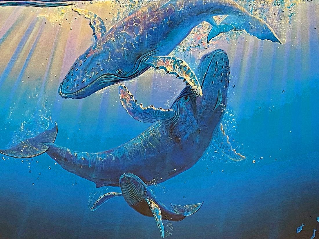 Cradle of Life Robert Lyn Nelson Mixed Media Print Artist Hand Signed and Numbered