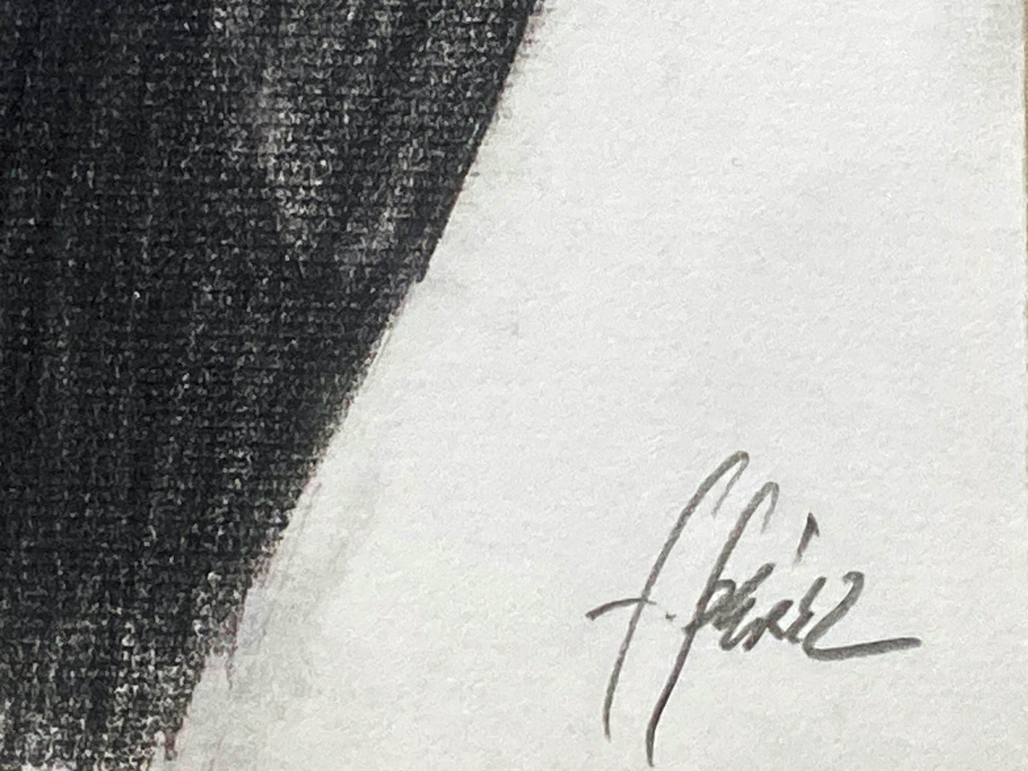 Study for Tericopela Negro Fabian Perez Artist Proof Giclée Hand Signed AP Numbered and Framed