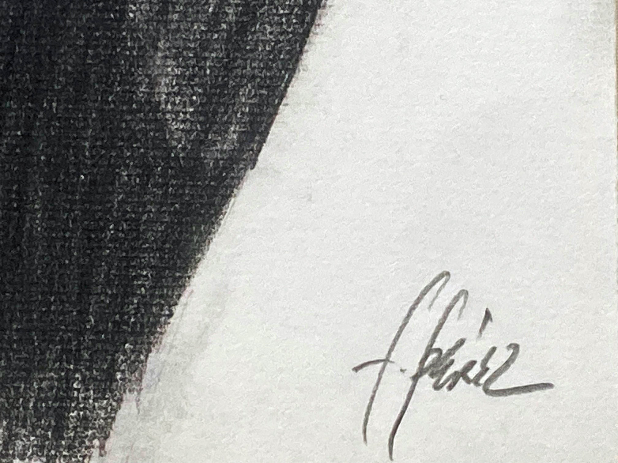 Study for Tericopela Negro Fabian Perez Artist Proof Giclée Hand Signed AP Numbered and Framed