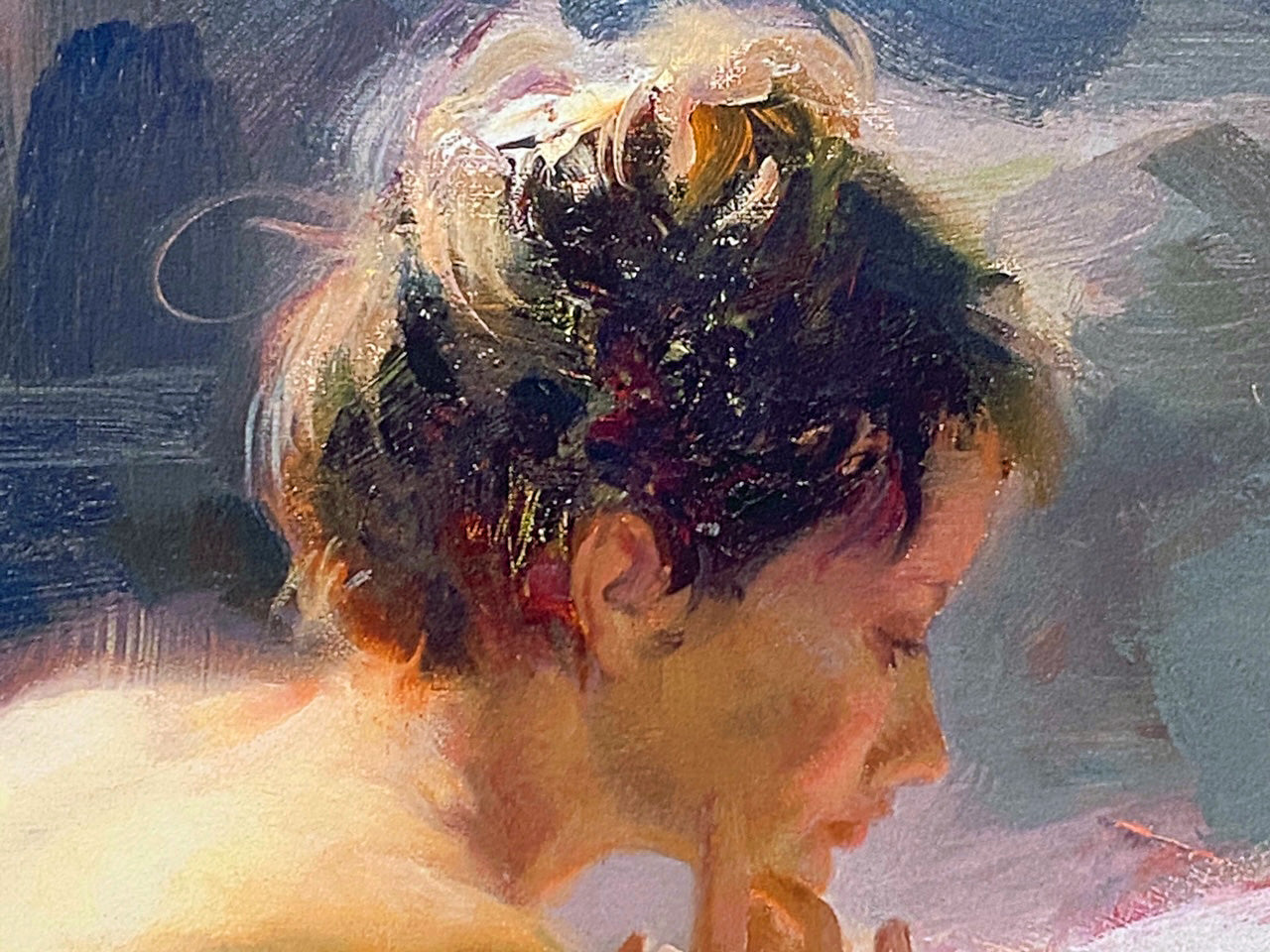 Soft Light - Limited Edition Giclée on Paper by Pino Daeni (1939-2010)