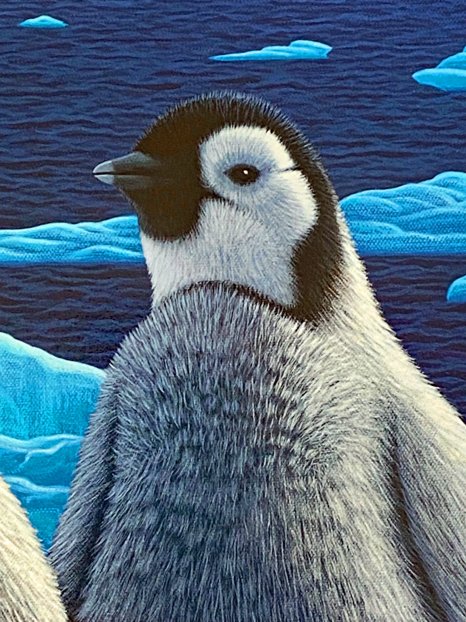 Antarcticas Children William Schimmel Serigraph Print Artist Hand Signed and Numbered