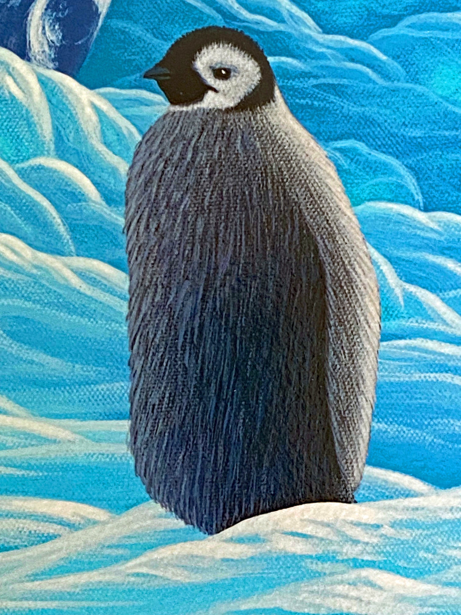 Antarcticas Children William Schimmel Serigraph Print Artist Hand Signed and Numbered