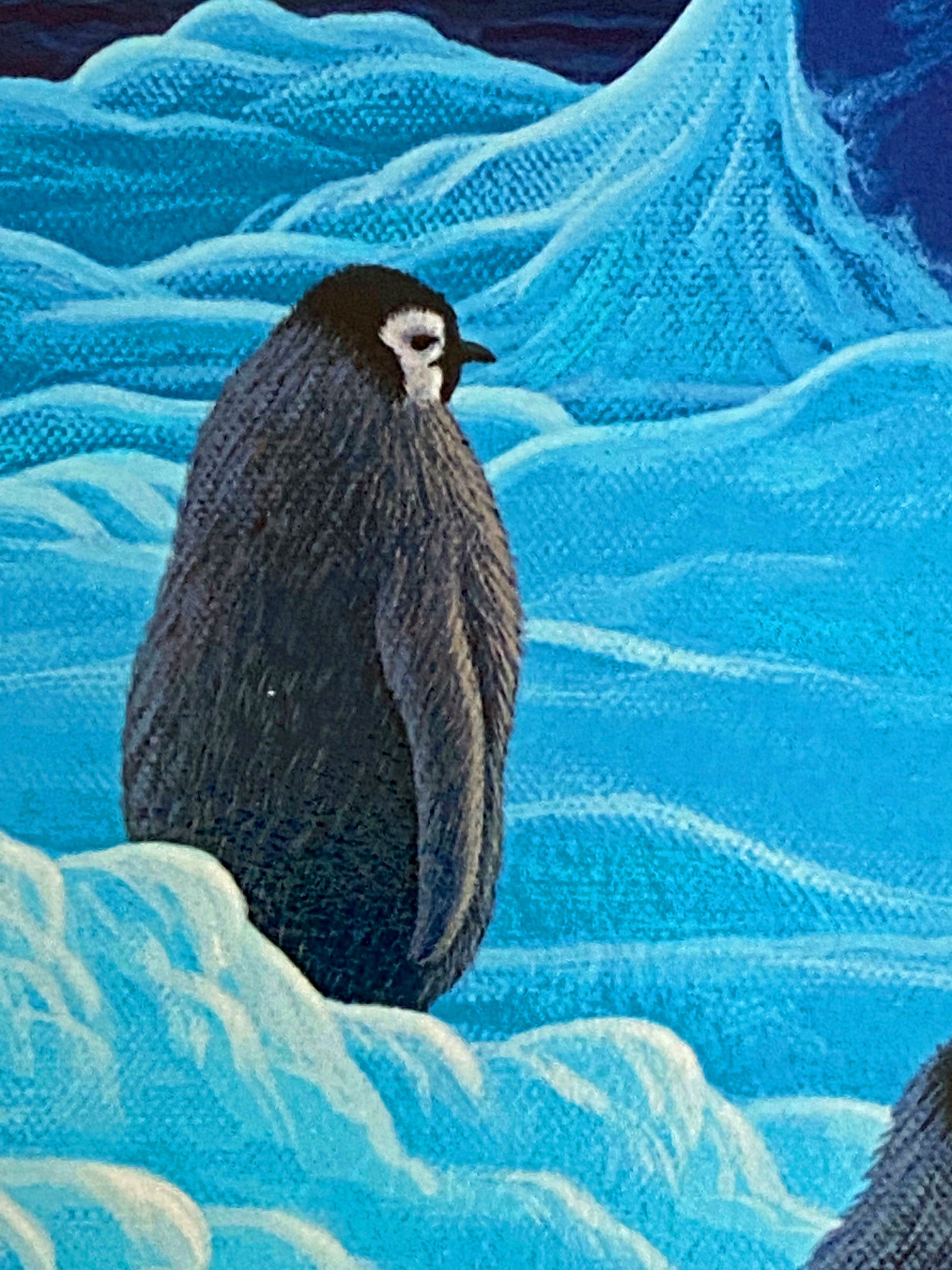 Antarcticas Children William Schimmel Serigraph Print Artist Hand Signed and Numbered