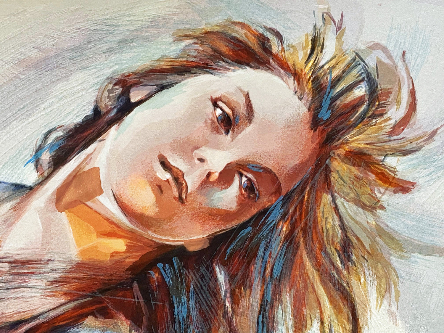 Christine Comyn Untitled Artist Proof Giclée Print Artist Hand Signed and AP Numbered