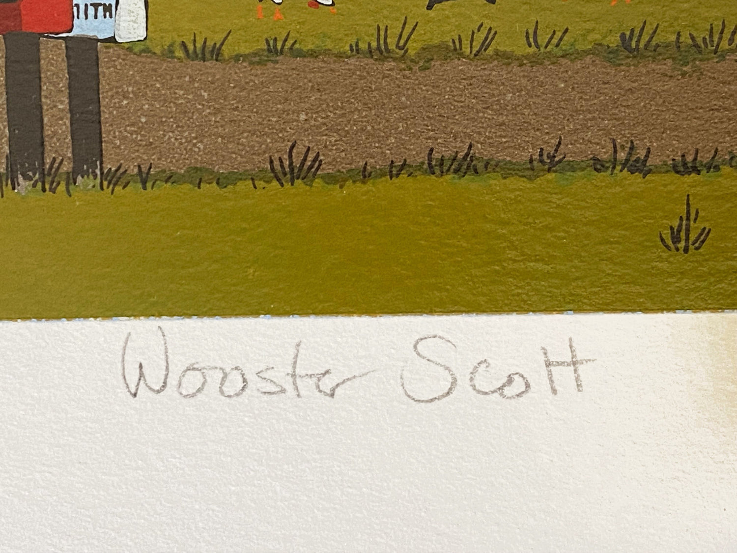 The Cape Milford Light Jane Wooster Scott Artist Proof Serigraph Print Artist Hand Signed and AP Numbered