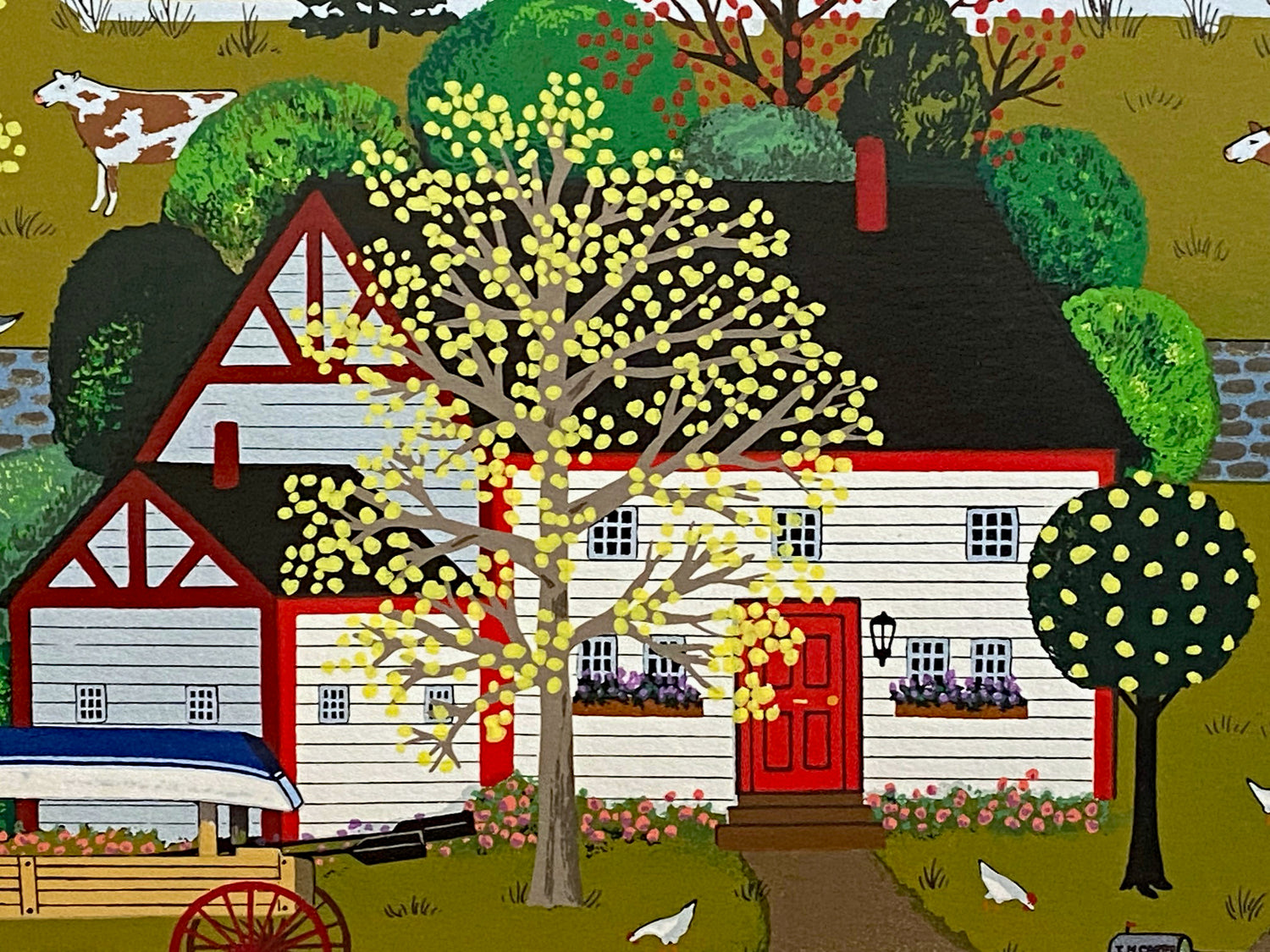 The Cape Milford Light Jane Wooster Scott Artist Proof Serigraph Print Artist Hand Signed and AP Numbered