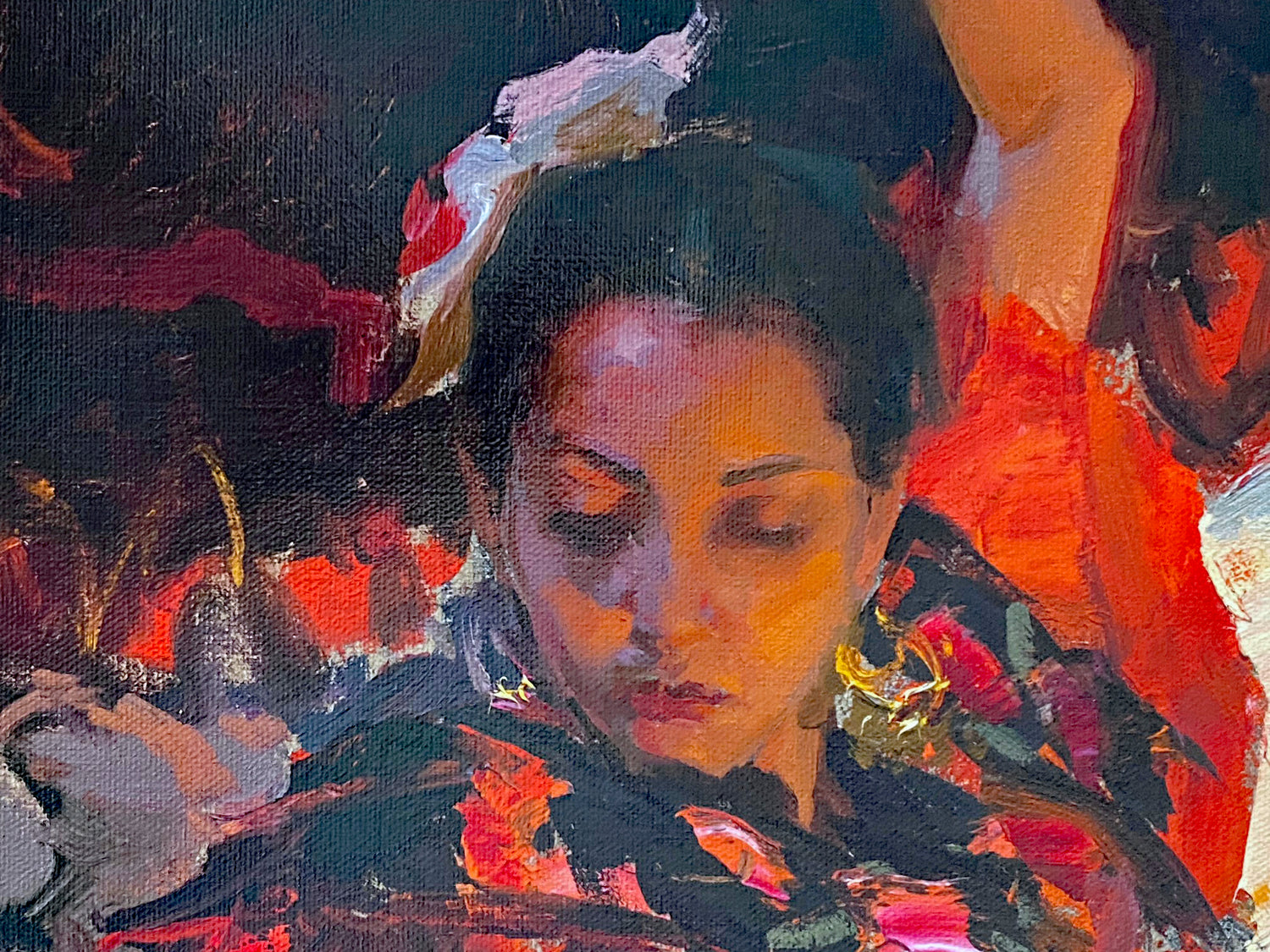 Viva Flamenco Dan Gerhartz Canvas Giclée Print Artist Hand Signed and Numbered