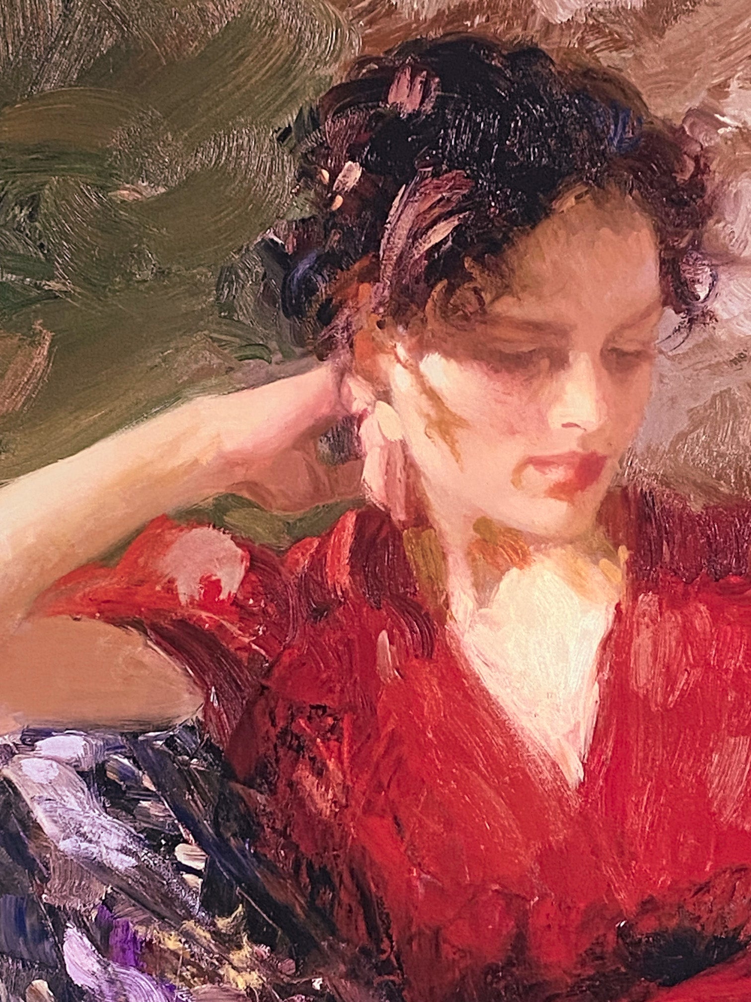 Resting Time Pino Daeni Giclée Print Artist Hand Signed and Numbered