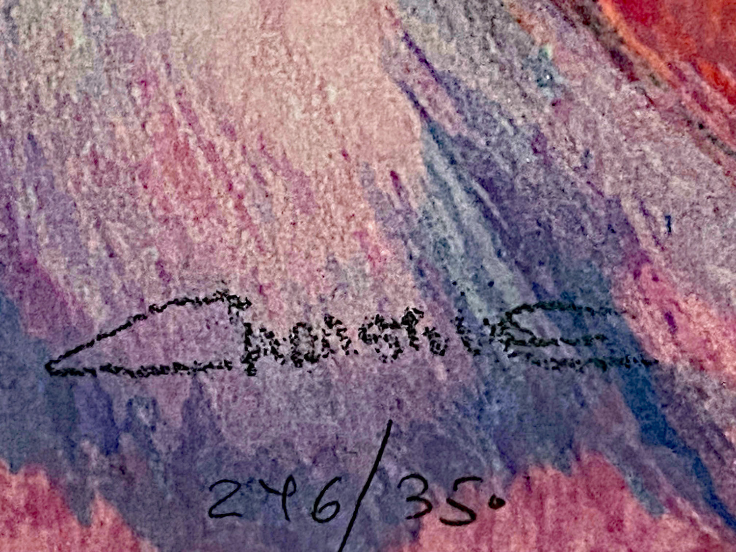 Christine Comyn Giclee Print on Paper Artist Hand Signed and Numbered