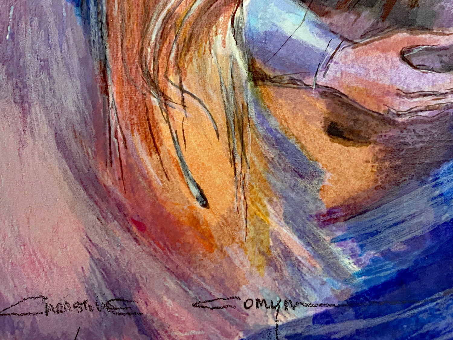 Christine Comyn Giclee Print on Paper Artist Hand Signed and Numbered