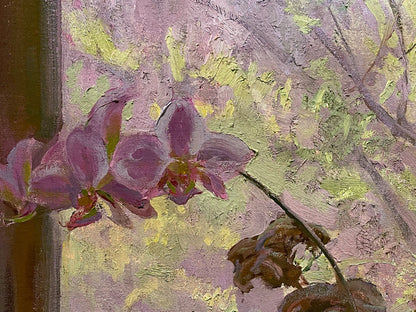 The Orchid Dan Gerhartz Canvas Giclée Print Artist Hand Signed and Numbered