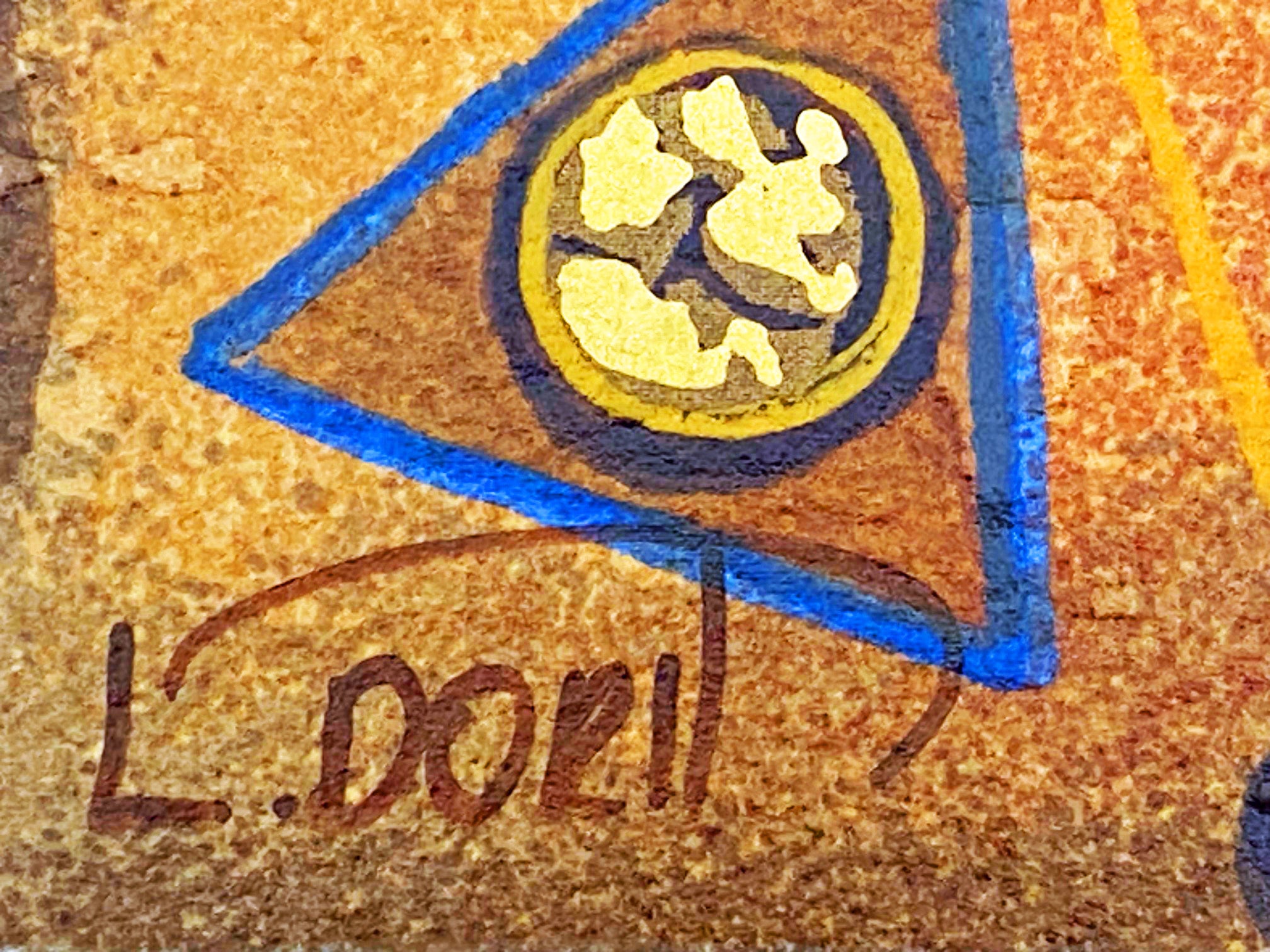 Strike A Note Dorit Levi Artist Proof Serigraph Print Hand Signed and EA Numbered