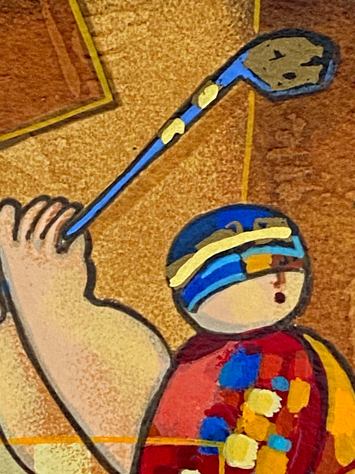 Strike A Note Dorit Levi Artist Proof Serigraph Print Hand Signed and EA Numbered