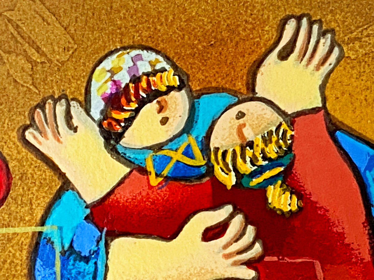 Salsa Fun Levi Serigraph Print Artist Hand Signed and Numbered