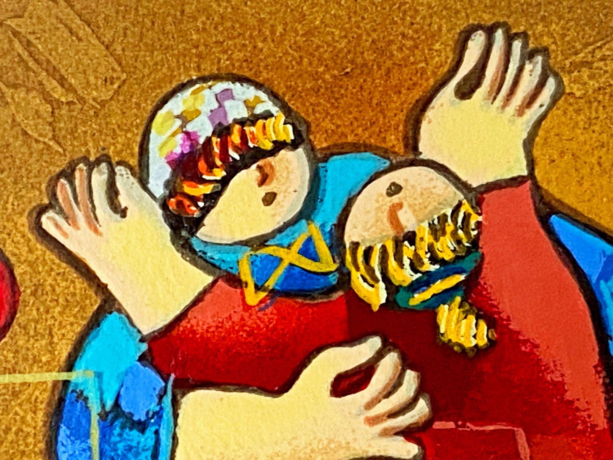 Salsa Fun Levi Serigraph Print Artist Hand Signed and Numbered