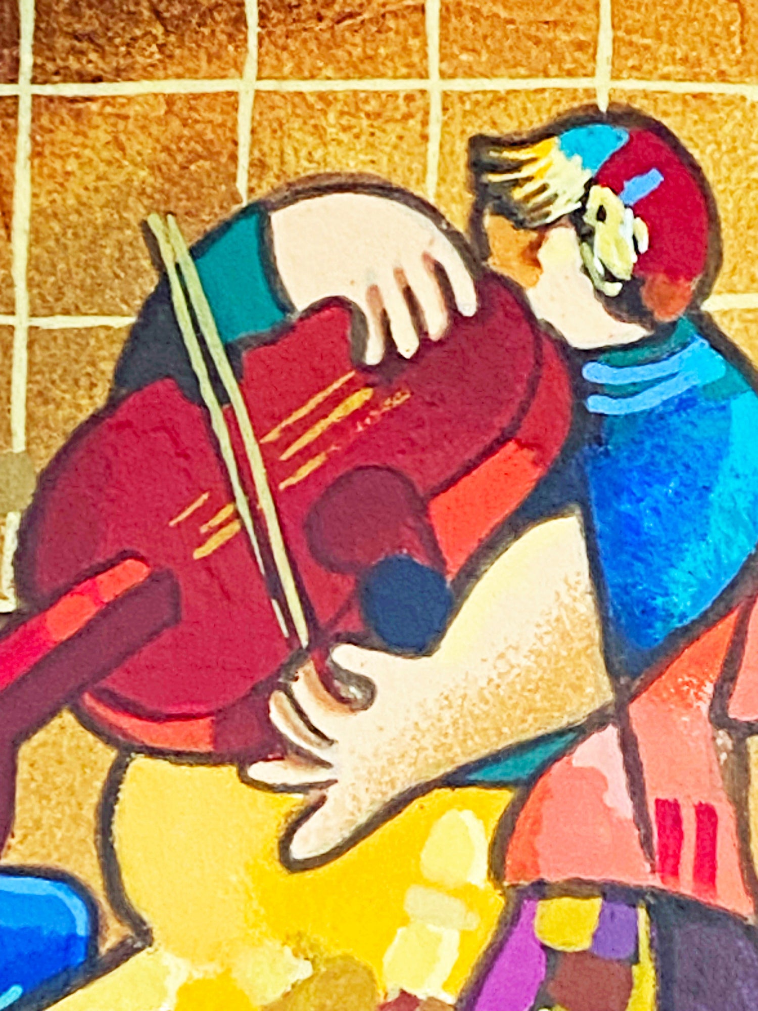 Salsa Boogie Dorit Levi Artist Proof Serigraph Artist Hand Signed and AP Numbered