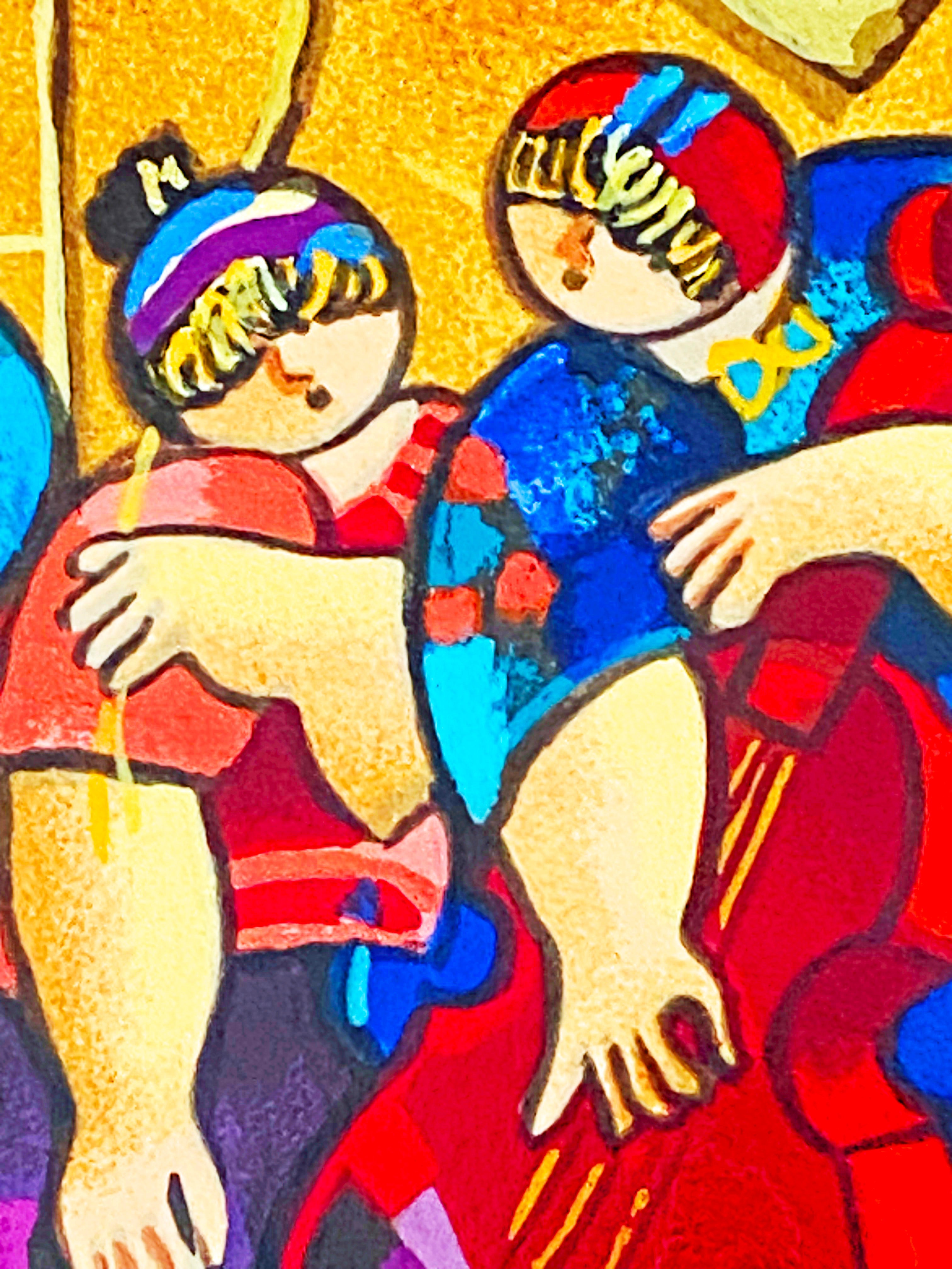 Salsa Boogie Dorit Levi Artist Proof Serigraph Artist Hand Signed and AP Numbered