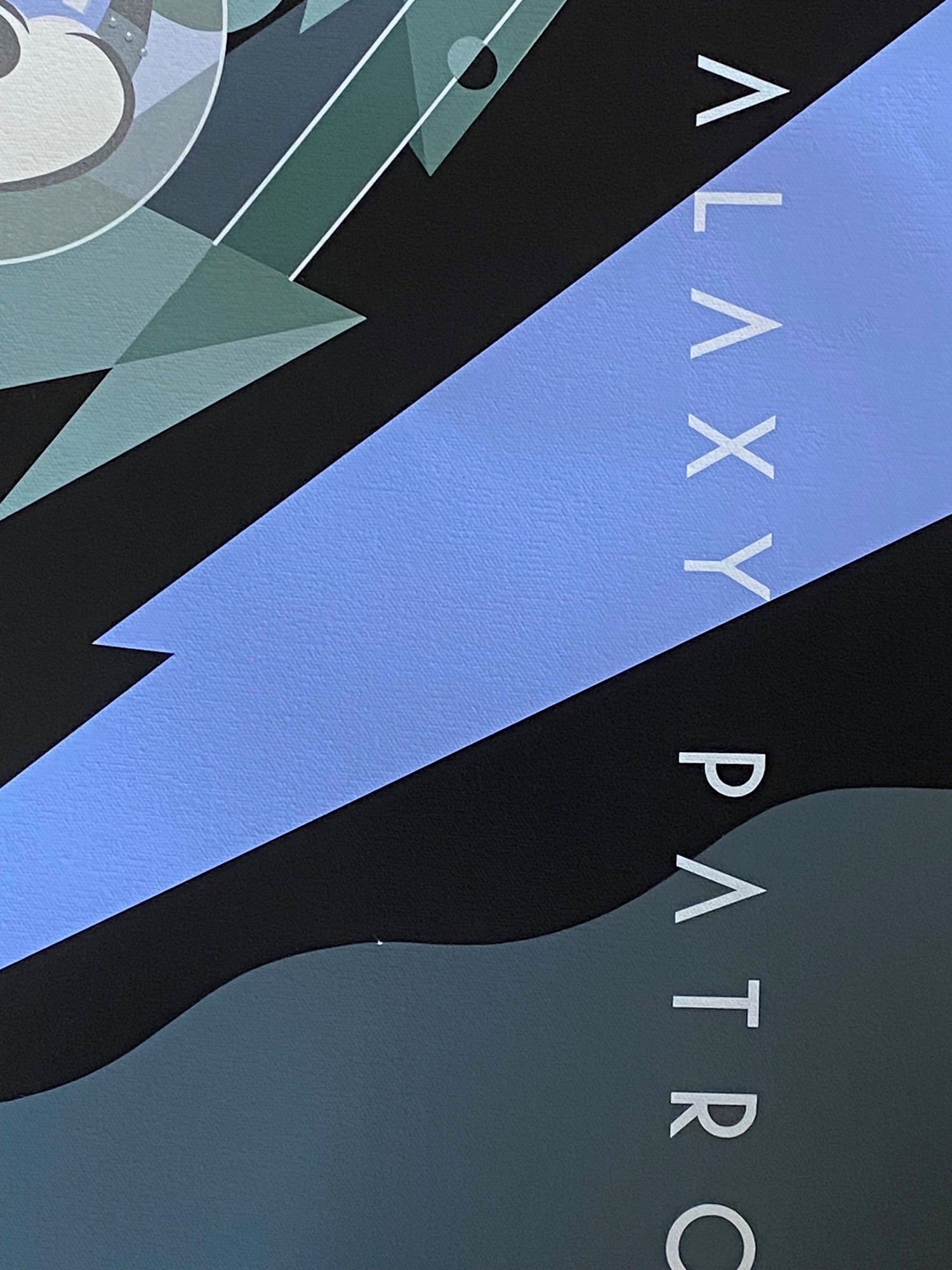 Captain M, Galaxy Patrol Mike Kungl Giclée Print Artist Hand Signed and Numbered