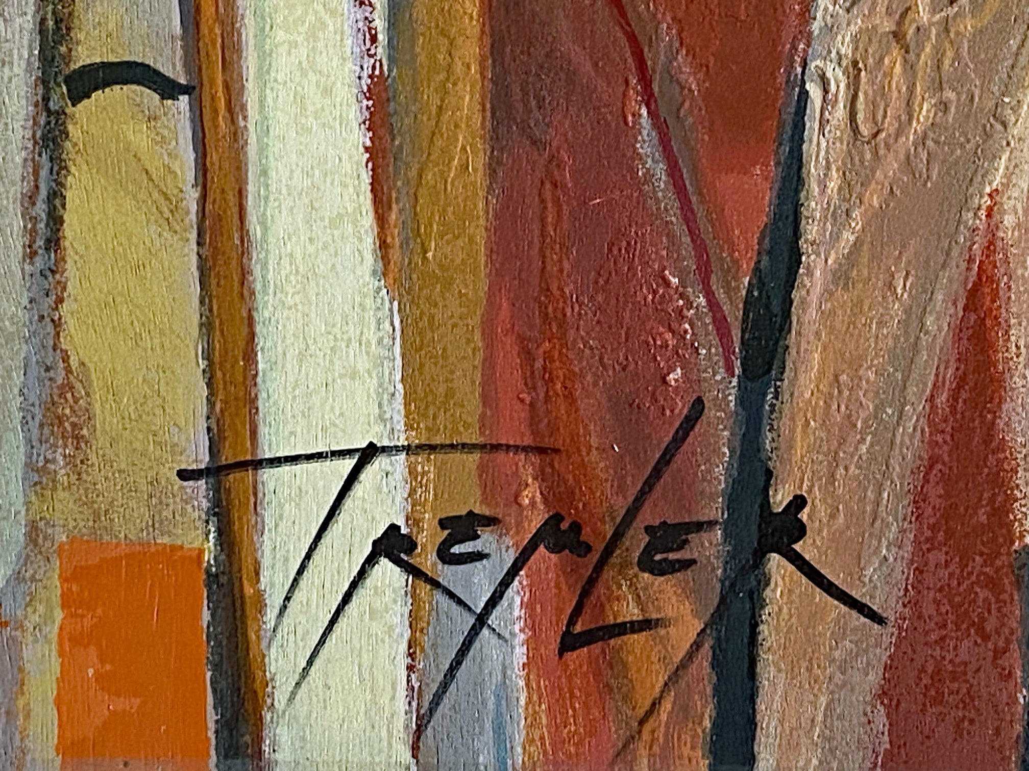 Girlfriends Yuri Tremler Deluxe Edition Serigraph on Wood Panel Artist Hand Signed DLX Numbered