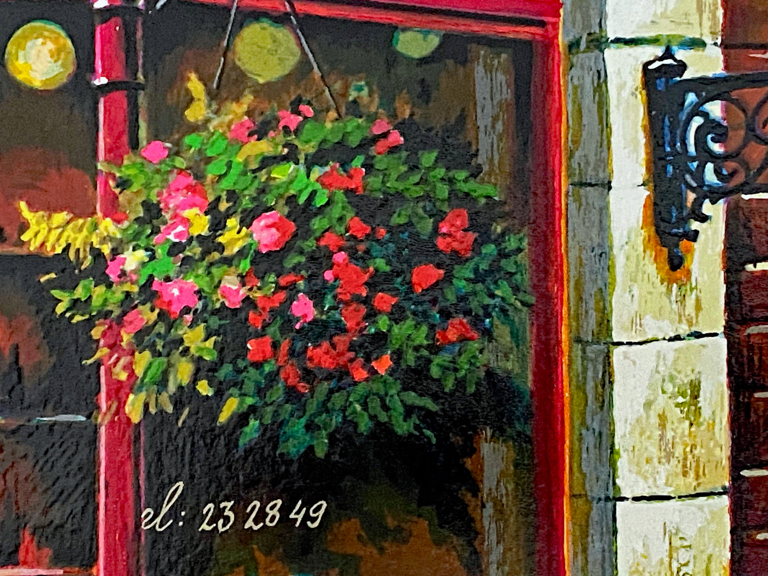 Bar Brasserie Anatoly Metlan Artist Proof Lithograph Print Artist Hand Signed and AP Numbered