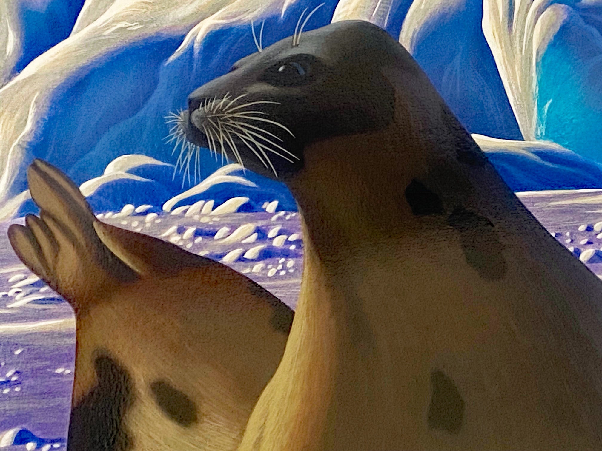 The End of Innocence William Schimmel Serigraph Print Artist Hand Signed and Numbered