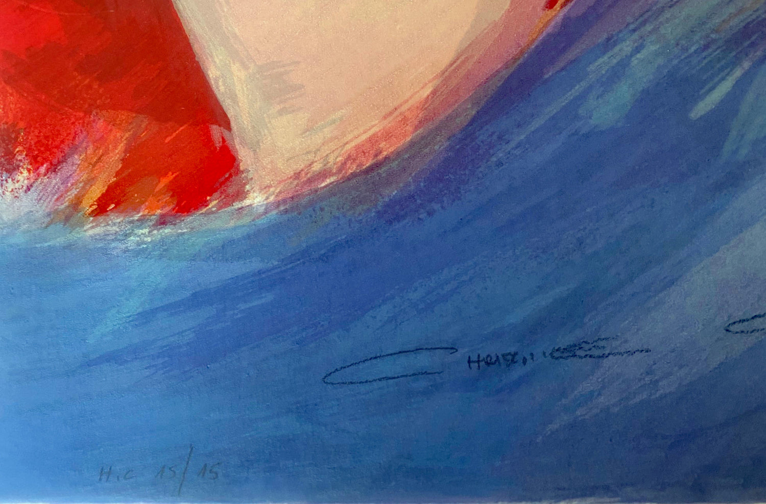 Christine Comyn Hors Commerce Edition Giclée Print on Paper Artist Hand Signed and HC Numbered