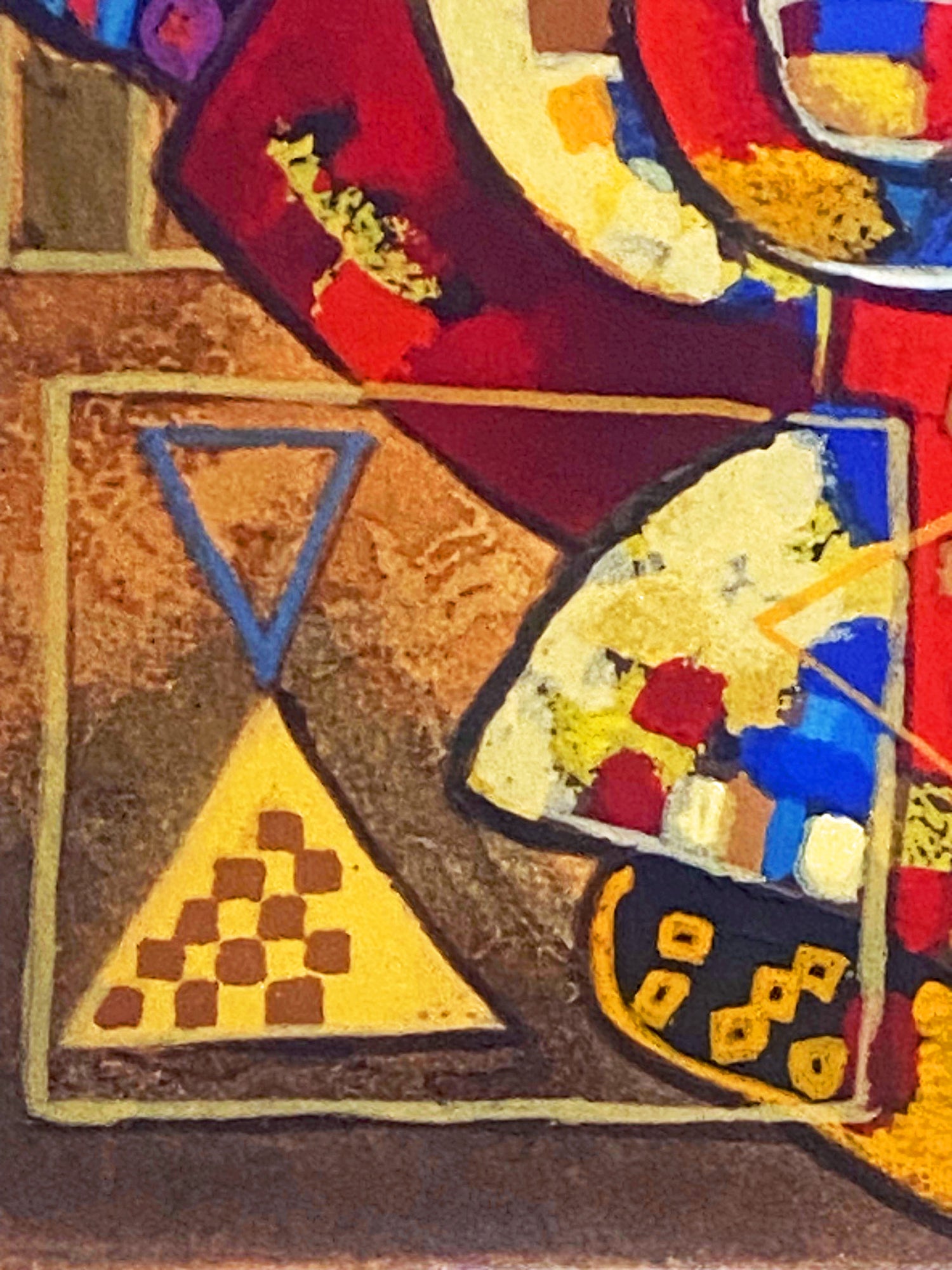 Precious Violin Dorit Levi Artist Proof Serigraph Artist Hand Signed and EA Numbered