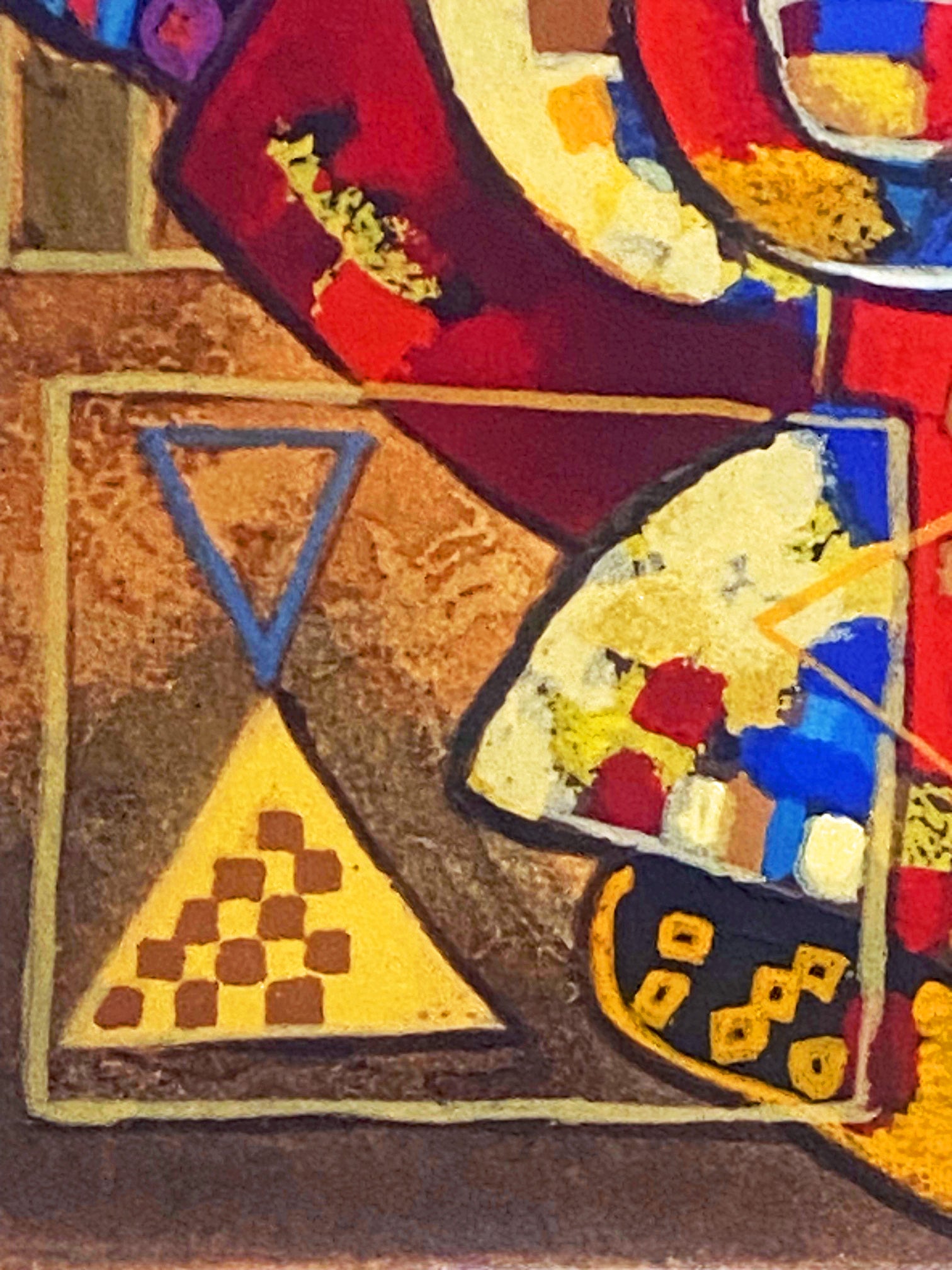 Precious Violin Dorit Levi Artist Proof Serigraph Artist Hand Signed and EA Numbered