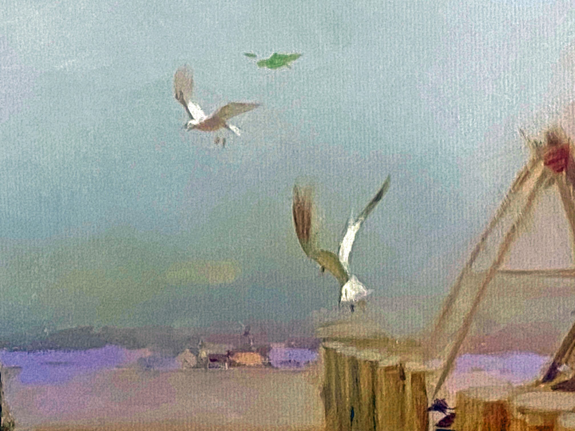 Safe Harbor Pino Daeni Canvas Giclée Print Artist Hand Signed and Numbered