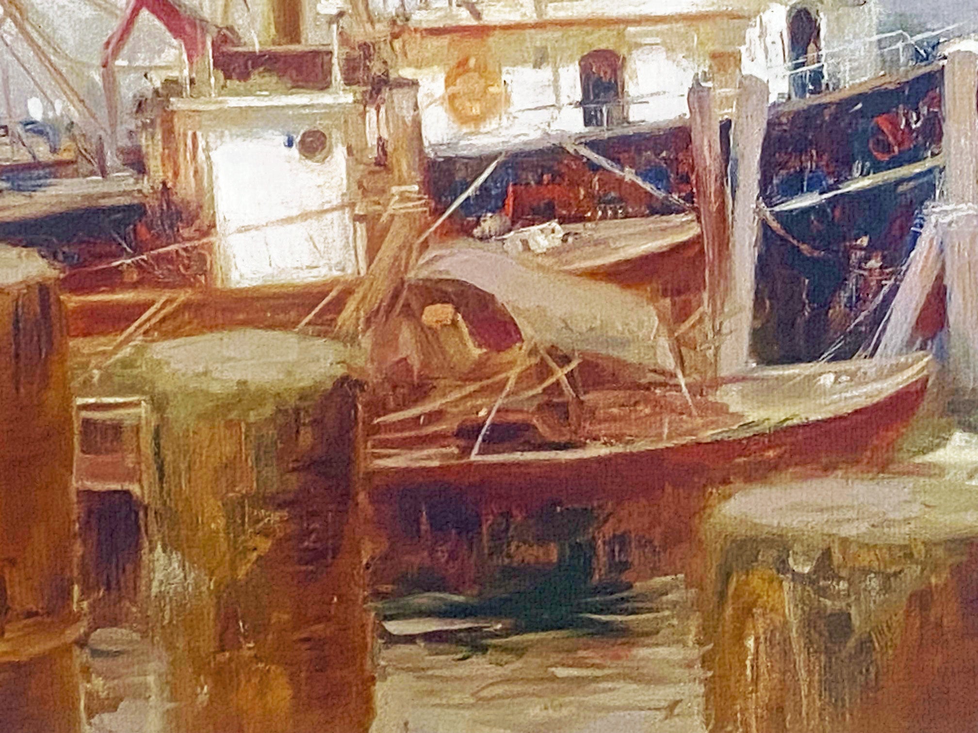 Safe Harbor Pino Daeni Canvas Giclée Print Artist Hand Signed and Numbered