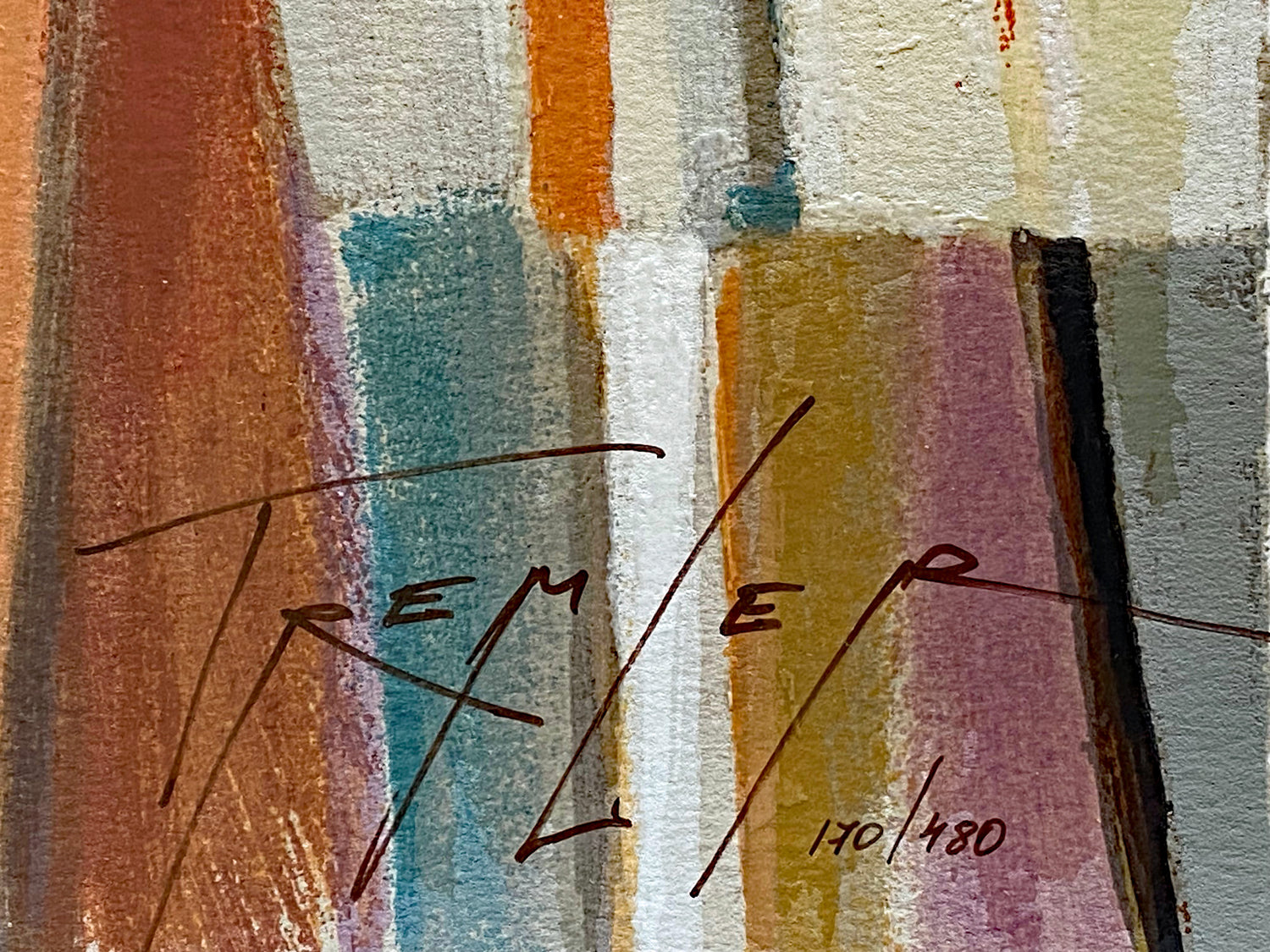 Untold Secret Yuri Tremler Serigraph on Wood Panel Print Artist Hand Signed and Numbered