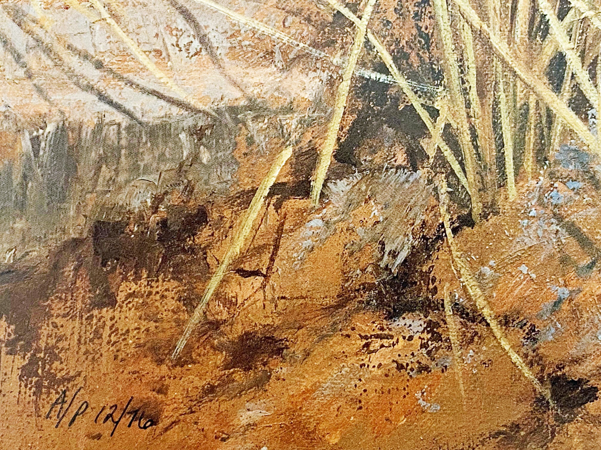 End Of Summer Larry Fanning Artist Proof Lithograph Print on Paper Artist Hand Signed and AP Numbered