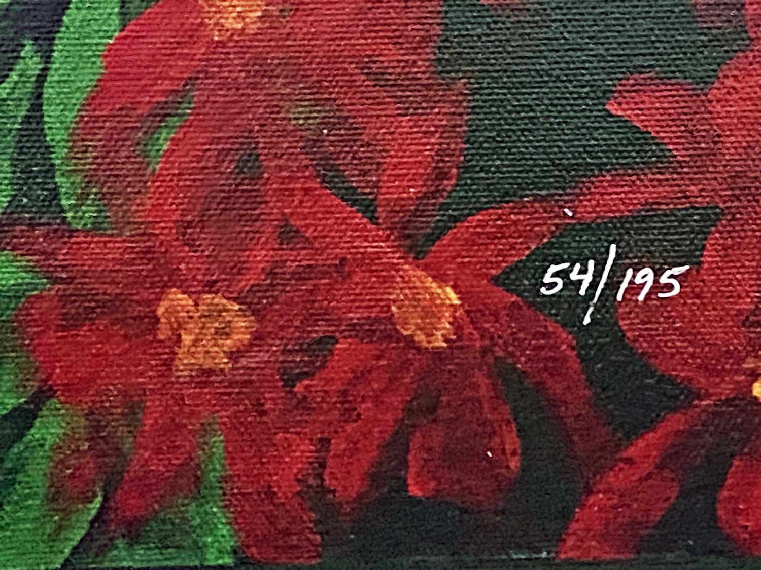 Three Caballeros Tricia Buchanan-Benson Canvas Giclée Artist Hand Signed and Numbered